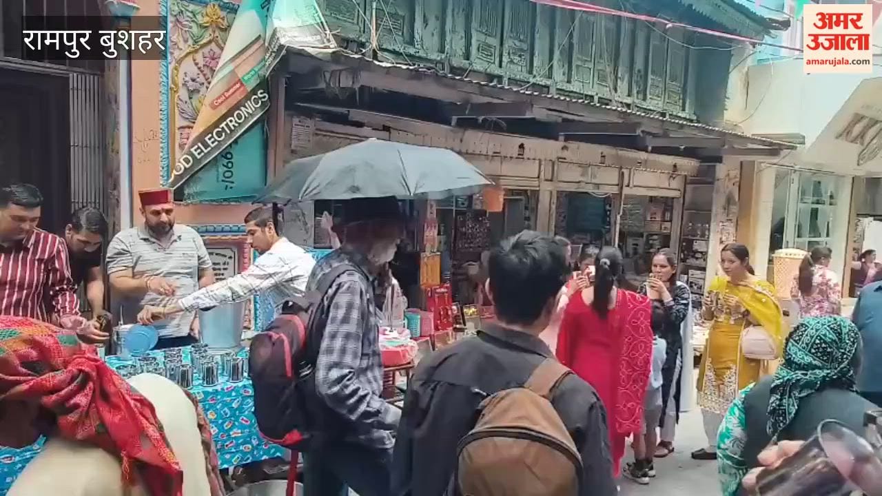 nirjala ekadashi rampur bushahr chhabil fruits sharbat distribution
