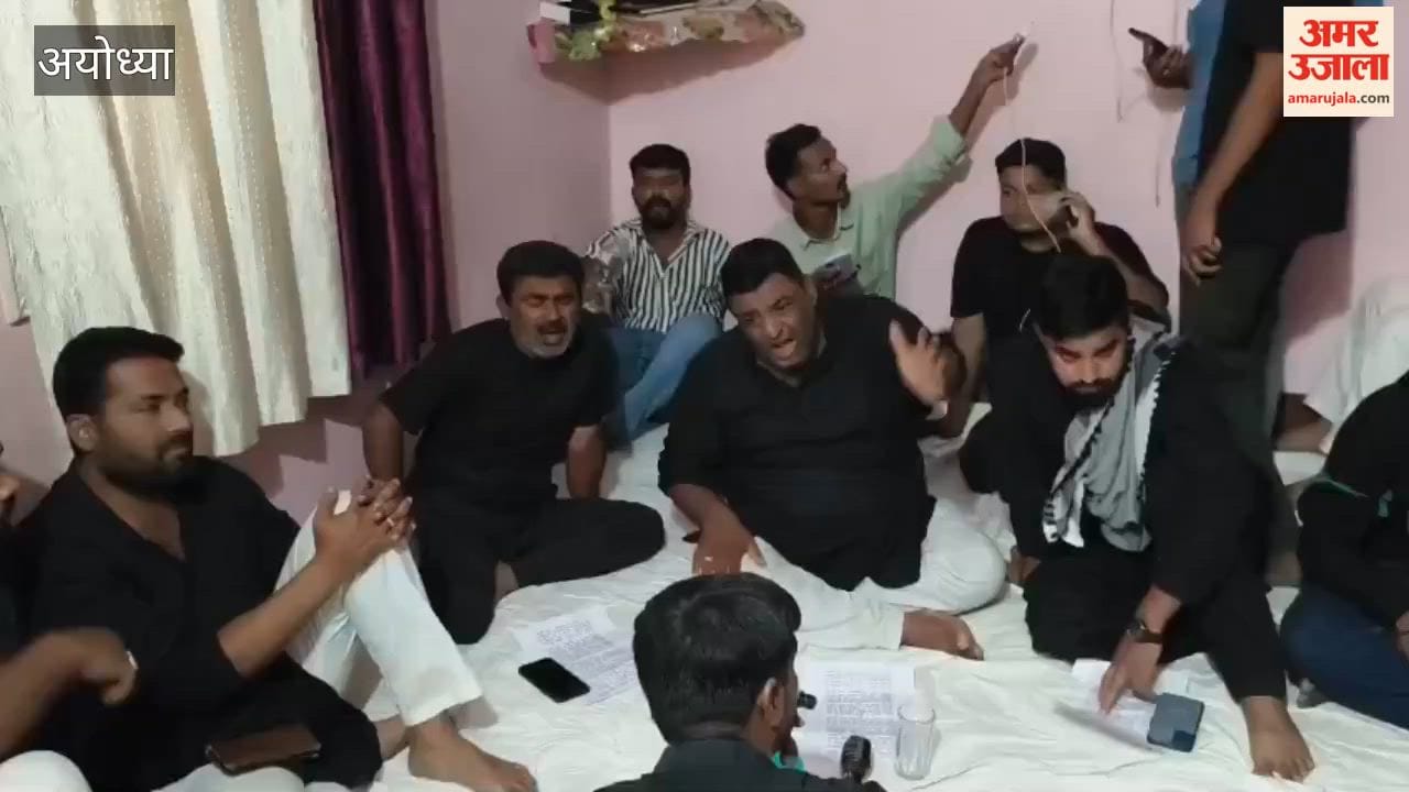 अयोध्या में 10वीं मोहर्रम को निकलेगा ताजियों का जुलूस, कर्बला में होगा सुपुर्द-ए-खाक