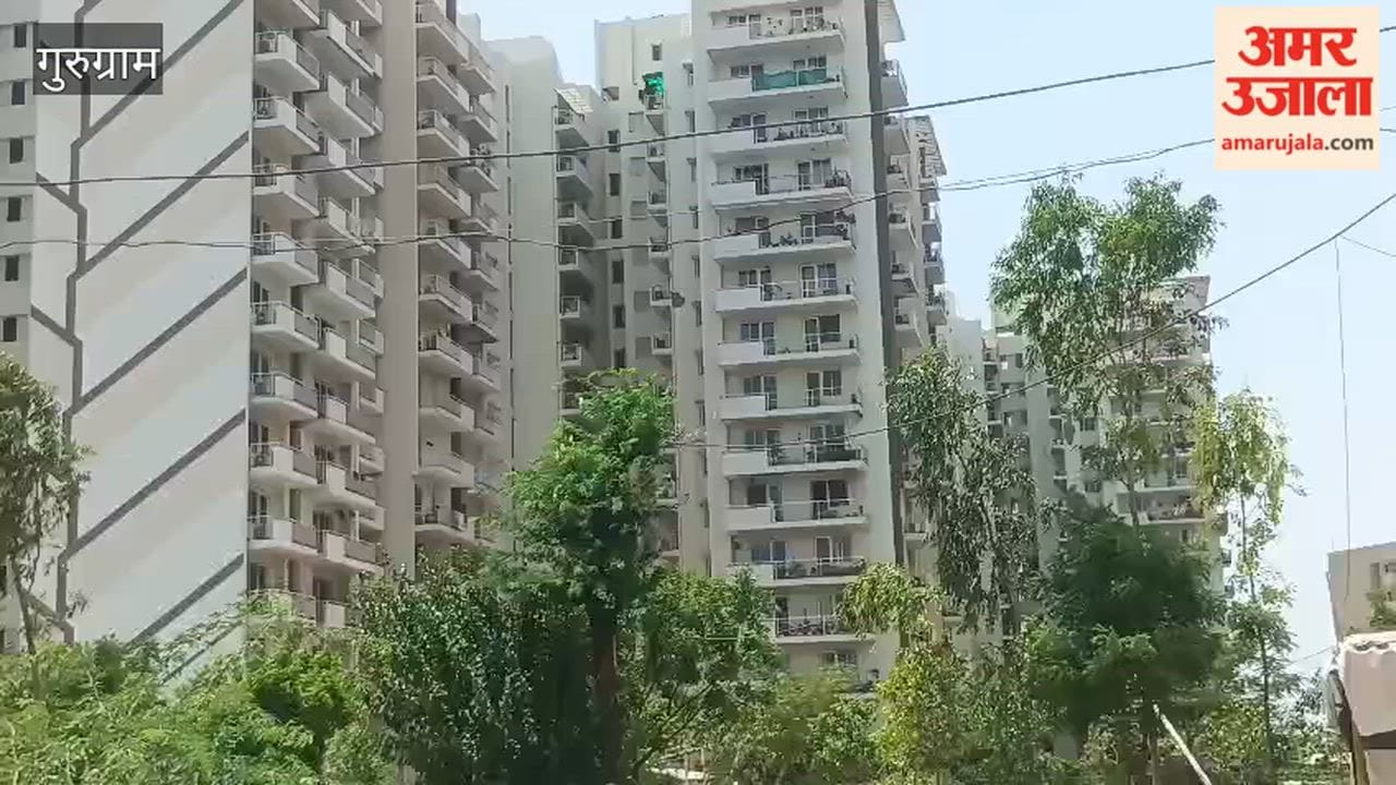 Residents of M3M Woodshire Society in Gurugram's Sector 107 are troubled by waterlogging