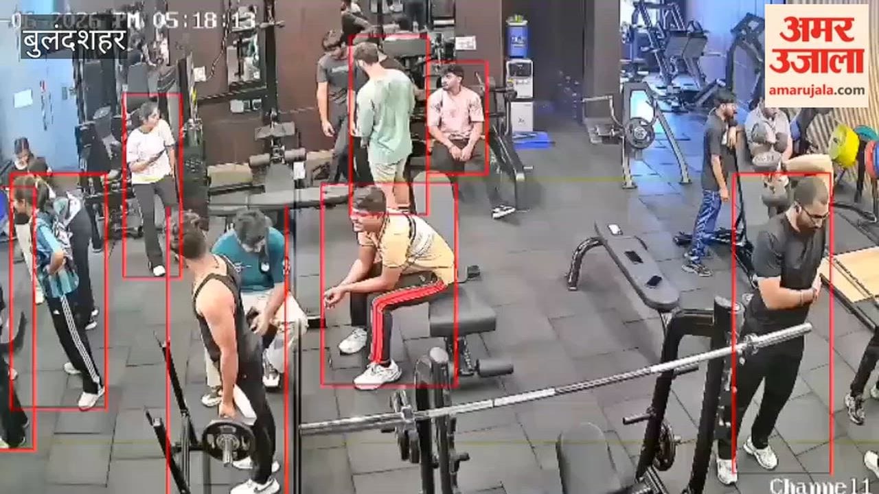 CCTV footage Youth assaulted by six men at a gym