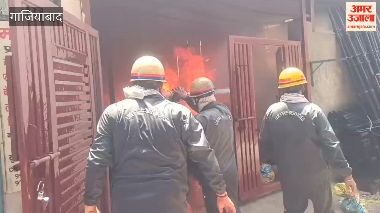 Massive fire breaks at incense stick factory in Ghaziabad