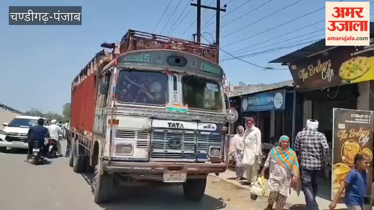 Elderly woman dies after being hit by a truck in Moga.
