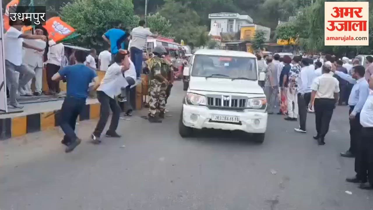 Political workers clash ahead of Deputy CM's visit.