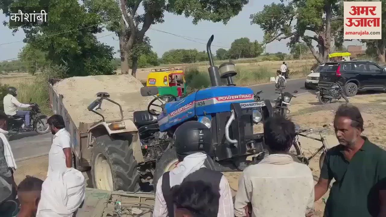 Two people travelling in a CNG auto-rickshaw died after being hit by a tractor; five others are in critical condition.