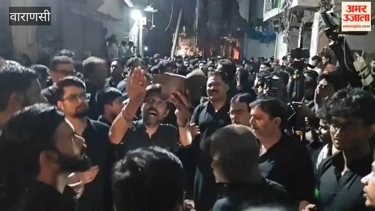 Mourning procession taken out to commemorate martyrdom of Imam Hussain