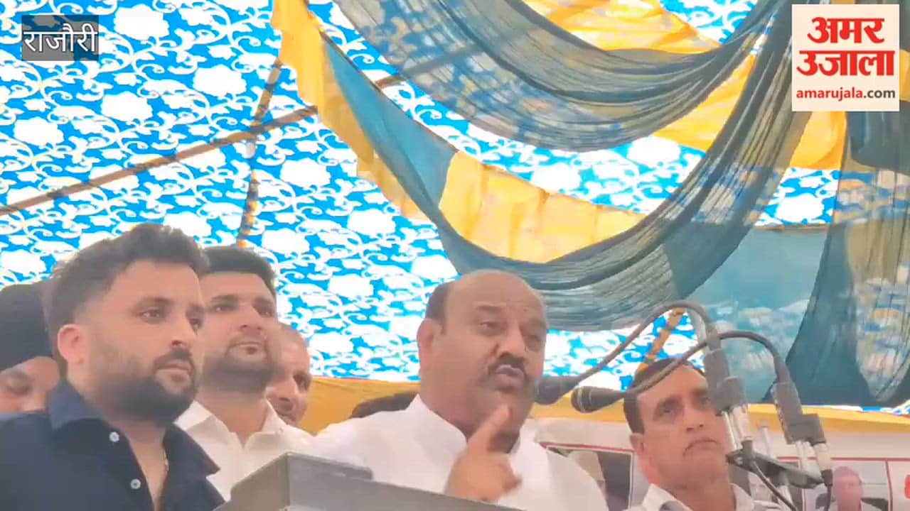 Deputy Chief Minister Surinder Chaudhary addressed a public meeting in Kalakote