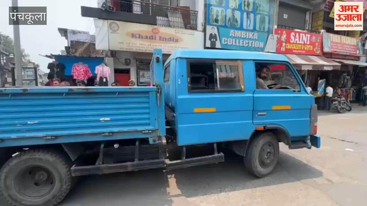 Anti-encroachment drive launched on Kalka's Kali Mata Mandir Road.