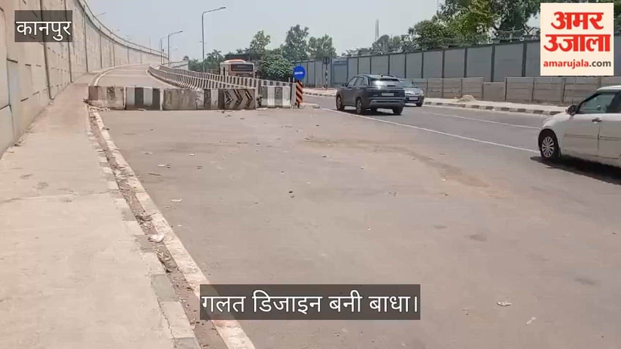 Kanpur Service lane remains dead despite crores spent motorists frustrated by NHAI negligence