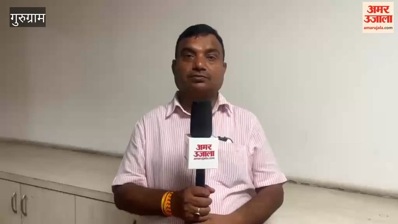 Sanitation workers staged a protest under the banner of the Gurugram Municipal Employees' Union