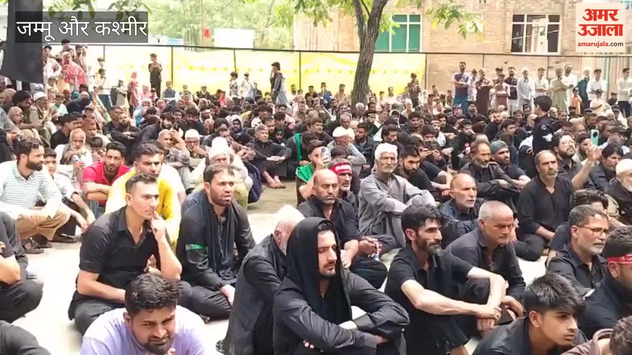 Devsar MLA Peer Feroz Ahmad Shah and Kulgam DC ShDeosar MLA and officials review Muharram arrangements in Shahu Sachhen.