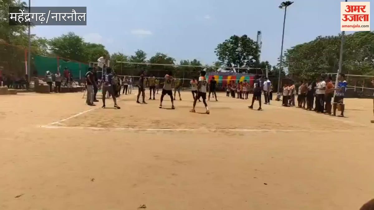 नारनौल: इंटर नर्सरी वॉलीबॉल प्रतियोगिता के अंडर-14 में कारोली, अंडर-19 में धानौता बना चैंपियन