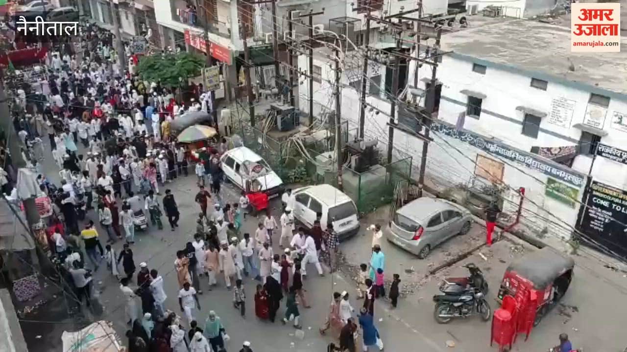 Procession of tazias taken out on Yaim-e-Ashura in haldwani