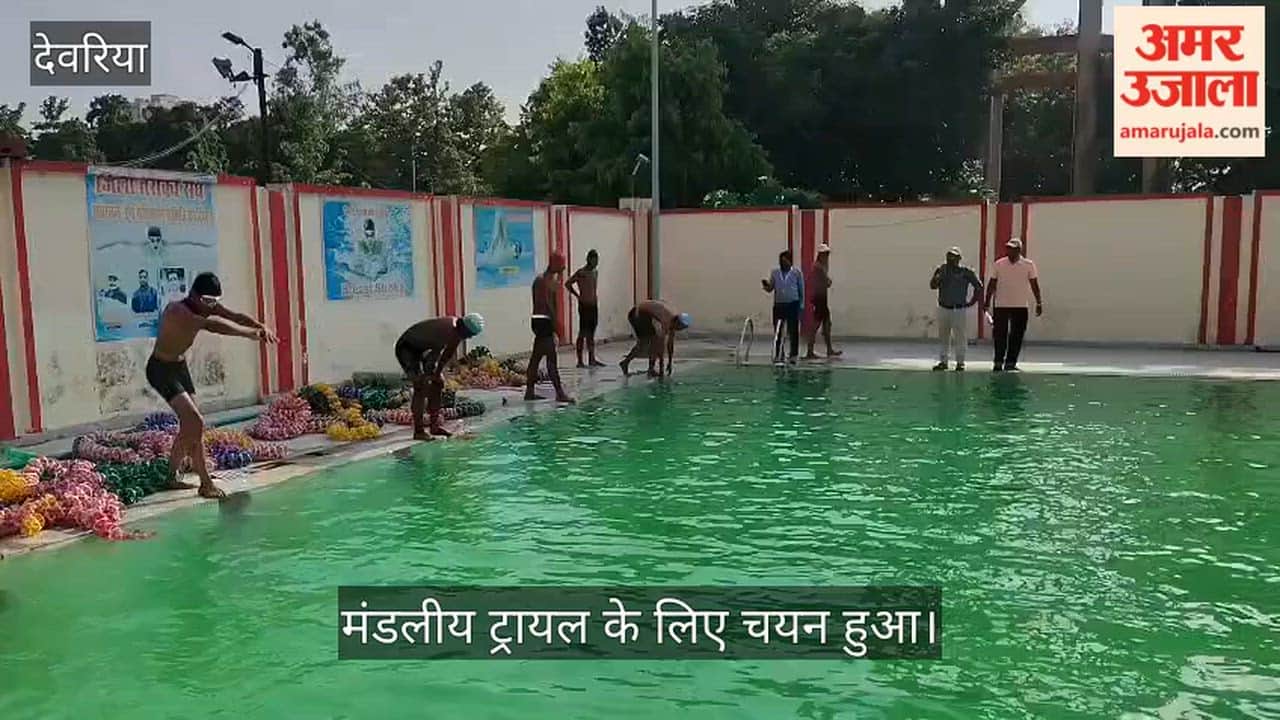 10 swimmers selected in district-level trials