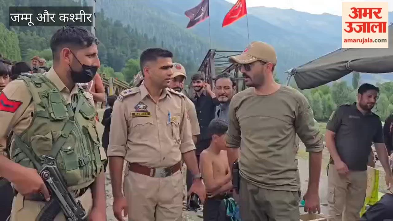 Massive 10th Muharram procession in Ganderbal's Balti Kullen