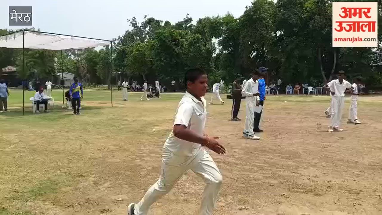 Meerut: Young Cricketers Showcase Talent in Under-14 Selection Trials