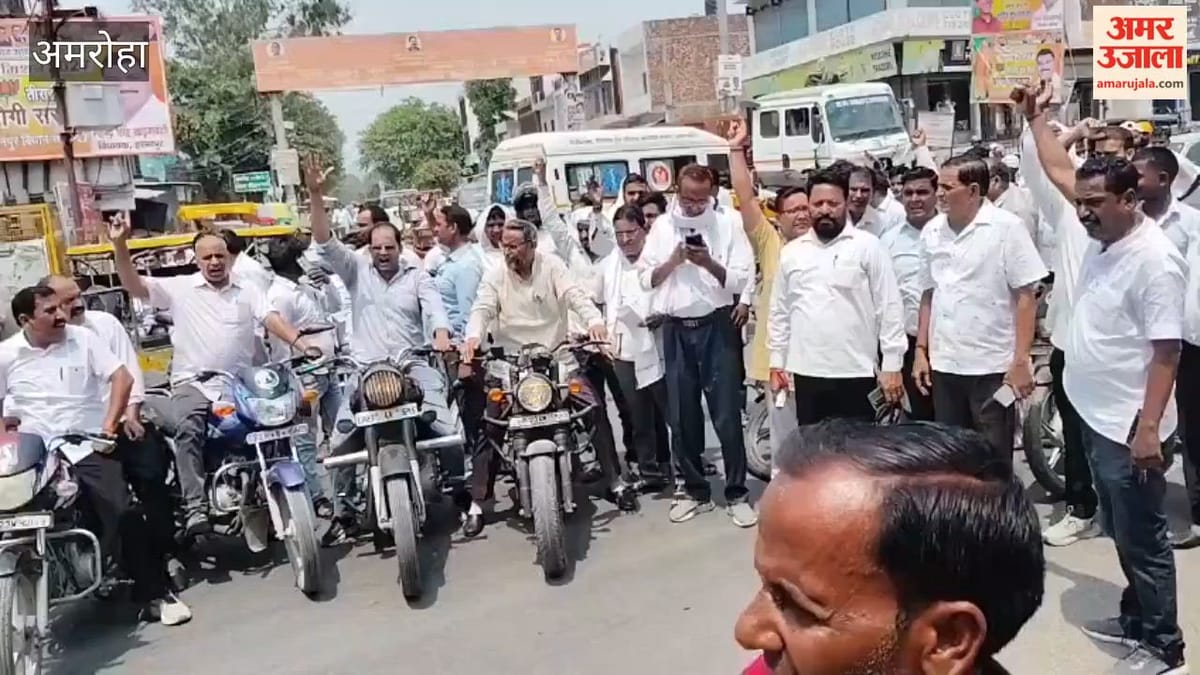 डिजिटल रजिस्ट्री के विरोध में अधिवक्ताओं ने निकाला जुलूस