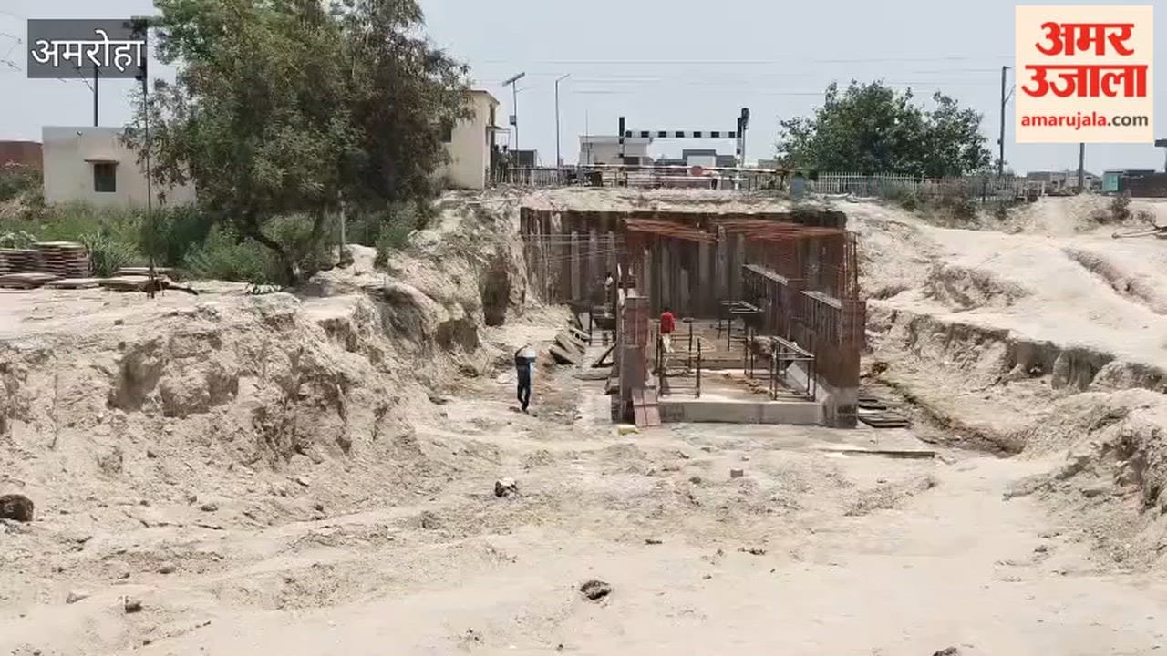 Rain will hinder the installation of an underpass box under the railway line. Permission is not granted for digging under the railway line during the rainy season.