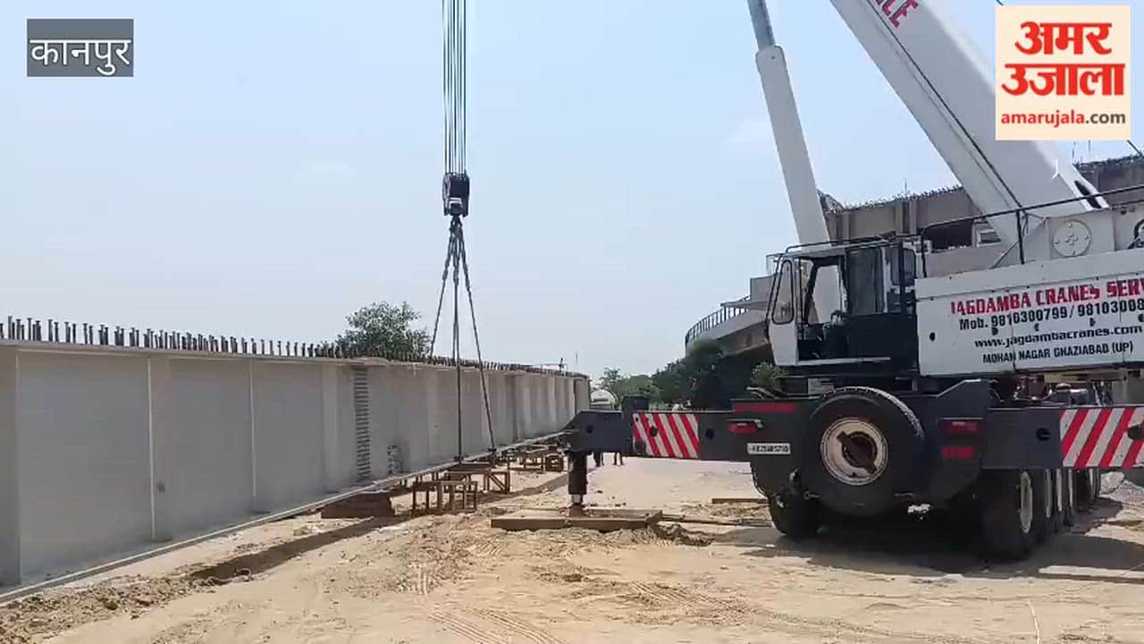 Saraiya ROB: Two girders placed during a traffic block