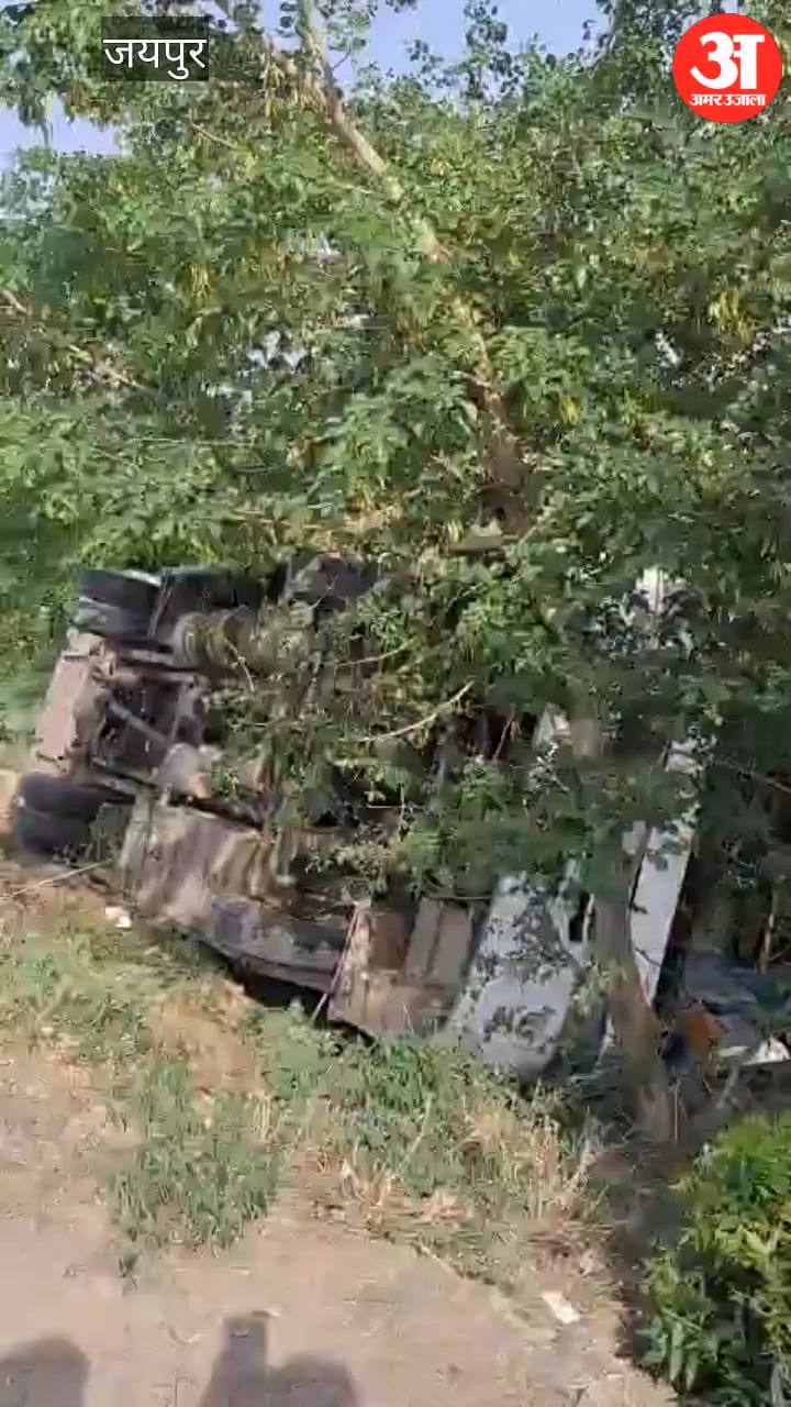 Rajasthan Road Accident 3 Pilgrims Killed Several Injured as Truck Hits Bus on Jaipur-Ajmer Highway