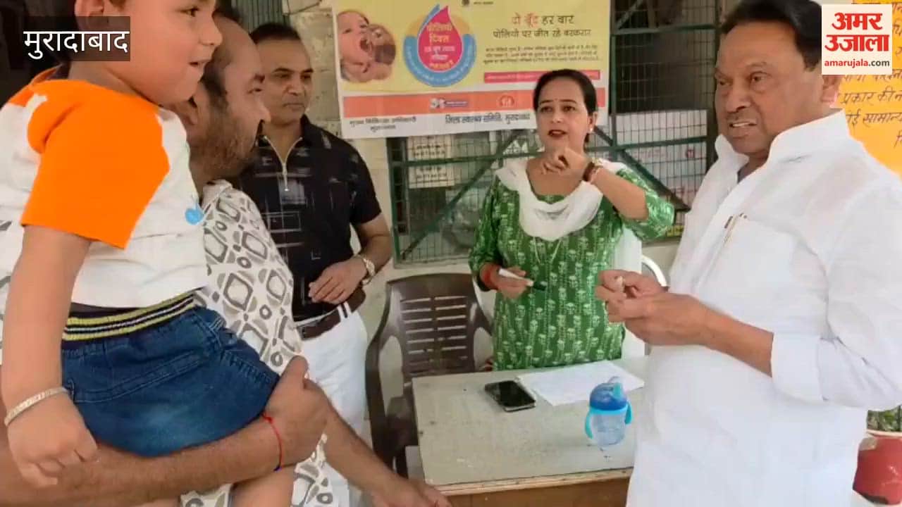 Polio drops will be administered to 45,000 children