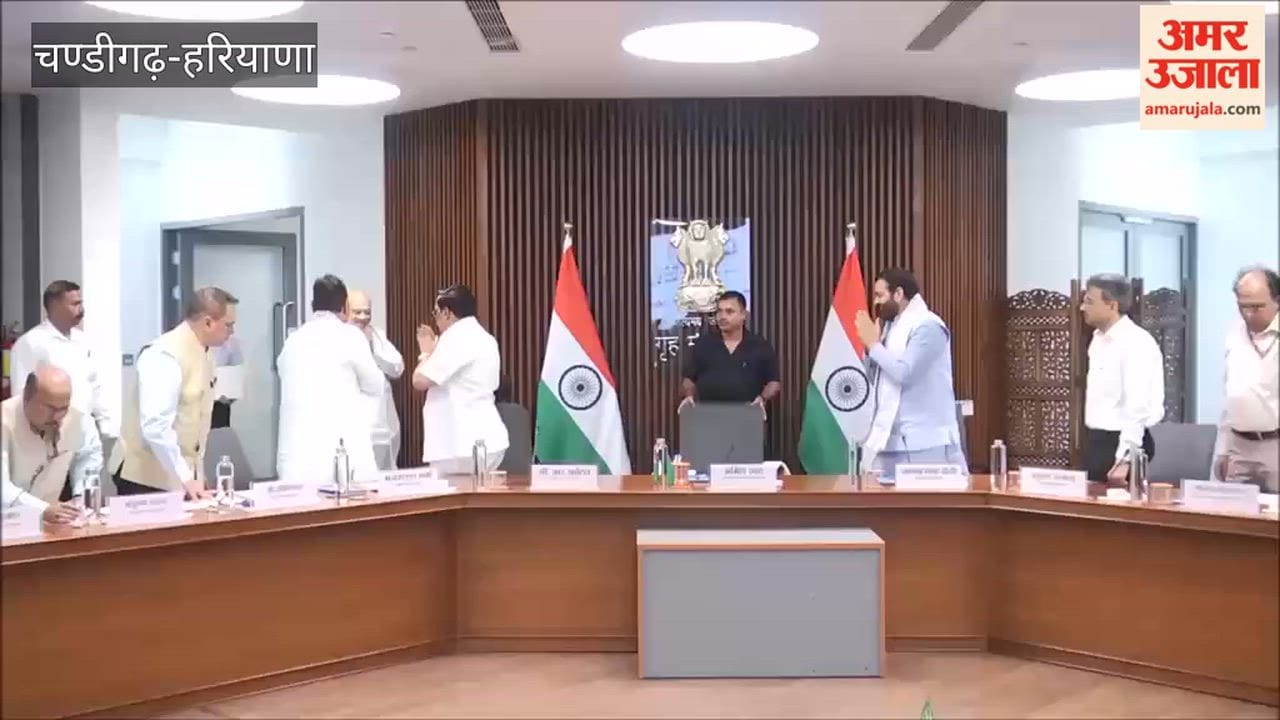 Water agreement between Haryana and Rajasthan MoU signed in presence of Home Minister Amit Shah 