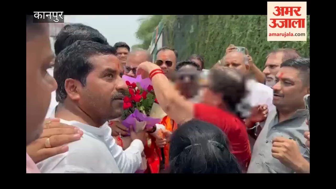 Kanpur: Regional President Ramkishore Sahu Welcomed