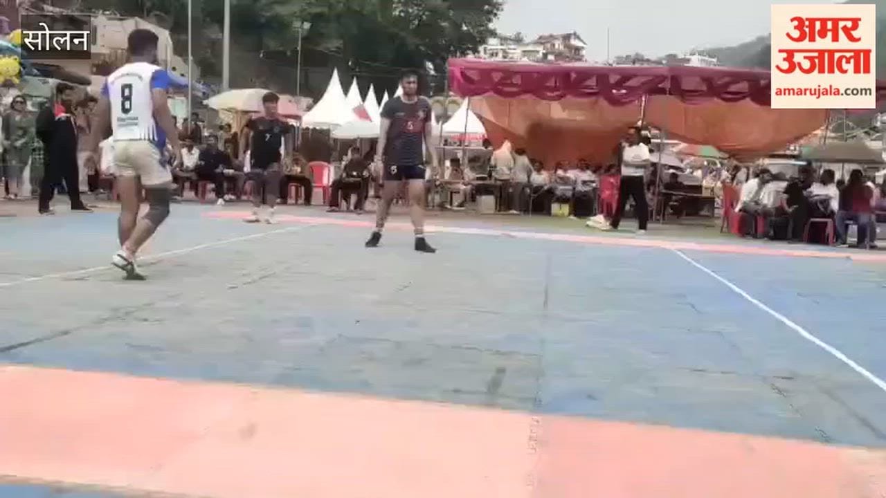 Solan Kabaddi semi-final and final matches underway at Thodo Ground