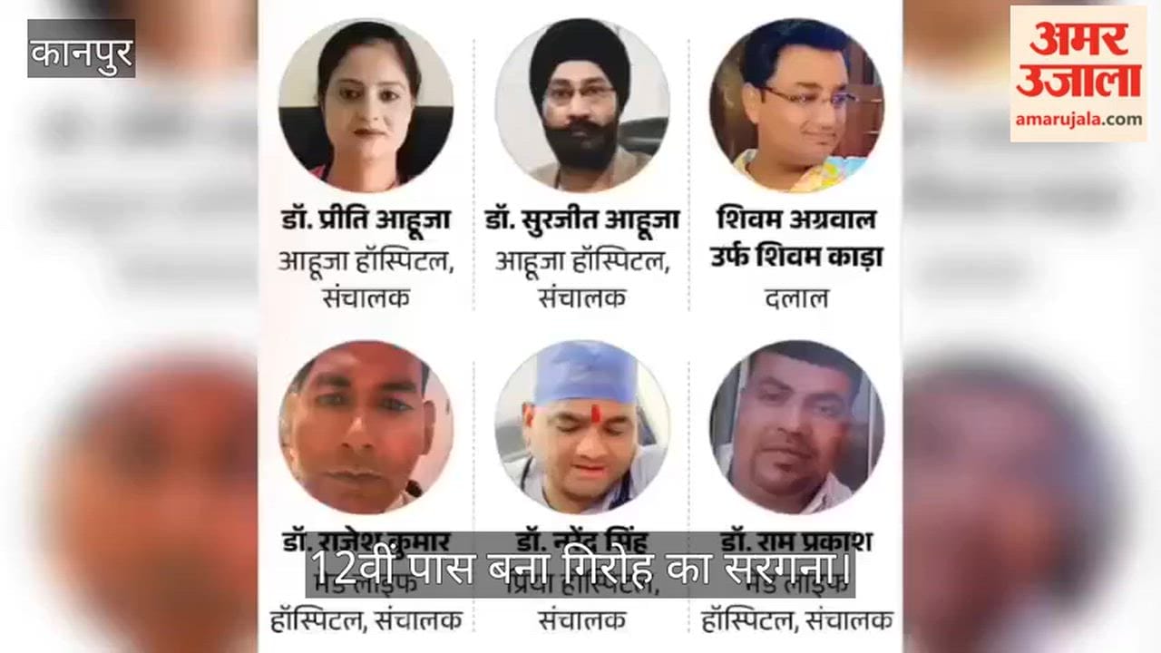 Kanpur Kidney Racket Police file charge sheet 36 witnesses and solid evidence net tightens around 14 accused