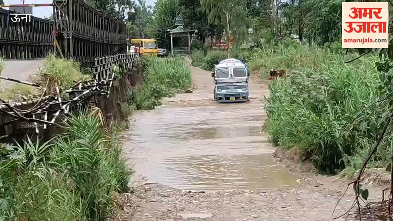 una rampur khad alternative road washed away heavy vehicles risk