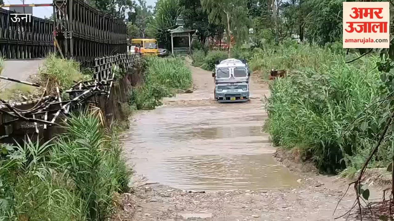 una rampur khad alternative road washed away heavy vehicles risk