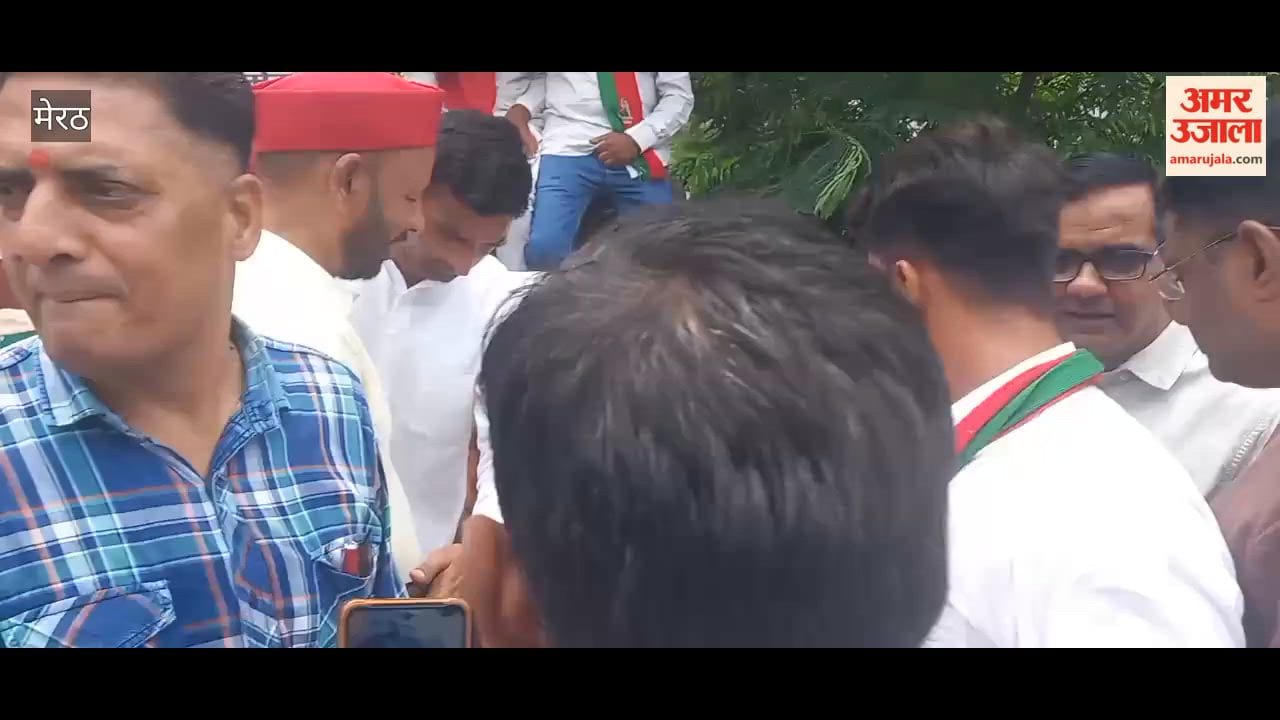 Meerut: SP Workers Celebrate Akhilesh Yadav's Birthday with Cake Cutting and Plantation