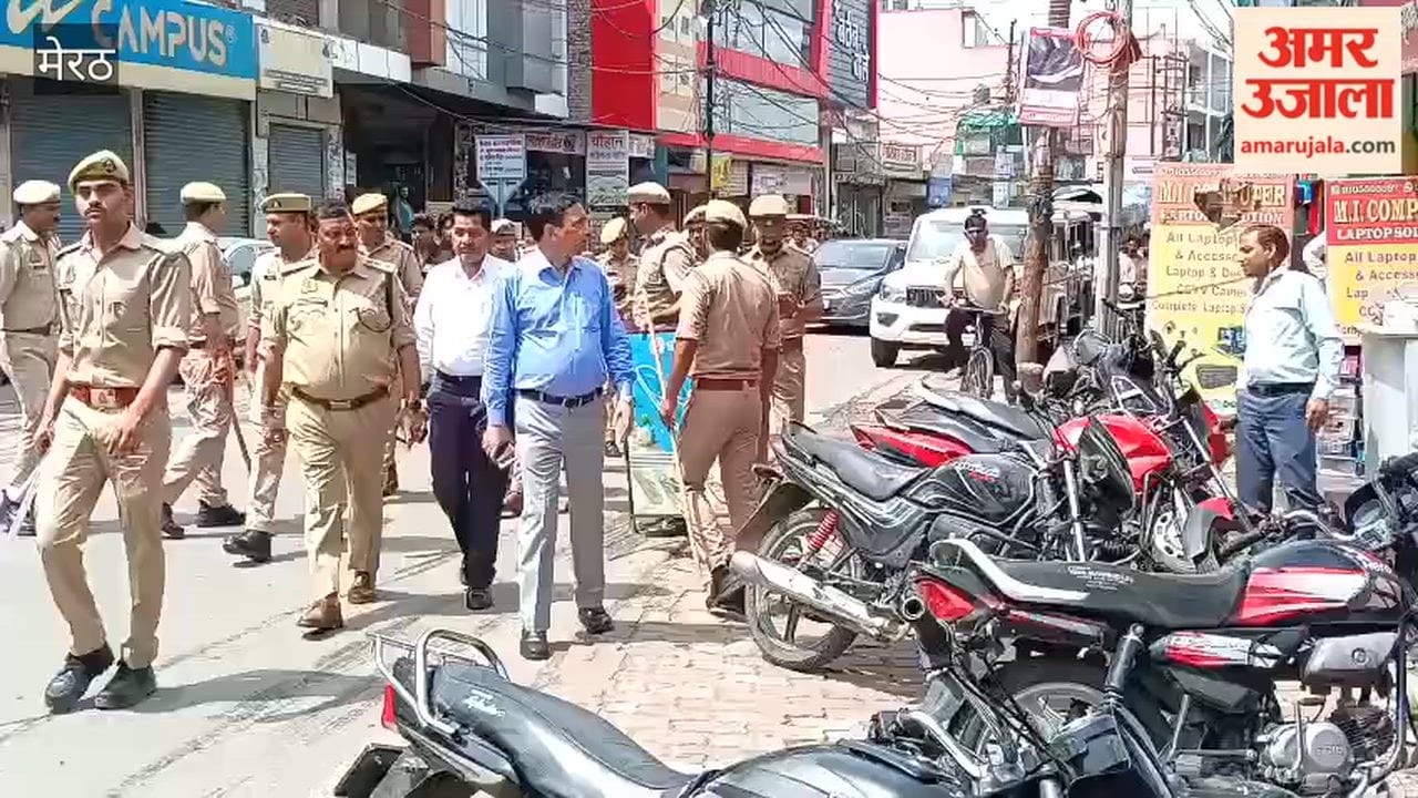 Meerut: Encroachment Removal Drive Conducted in Mawana to Ease Traffic Congestion