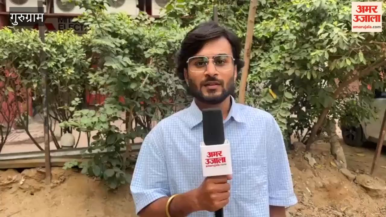 wall of Orris Aster Society in Sector 85 Gurugram collapsed and 35 trees fell