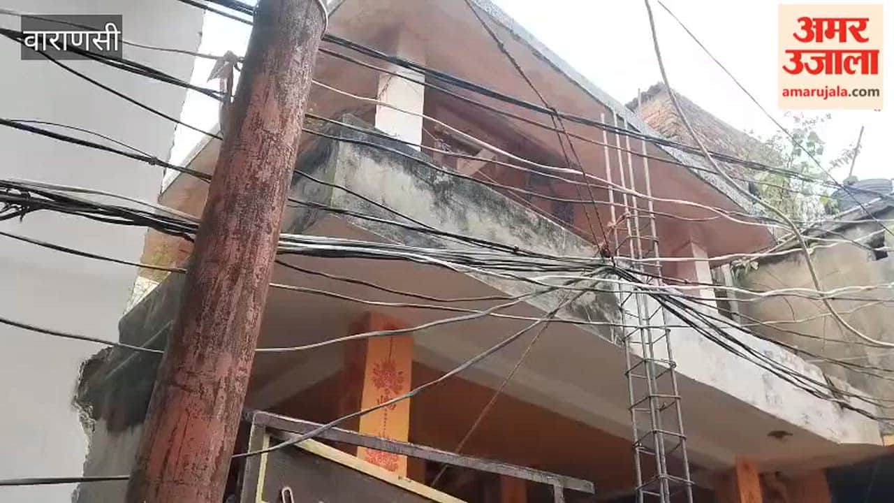 Dangling power lines near Shri Vaishnav Math Samneghat pose danger devotees demand improvements