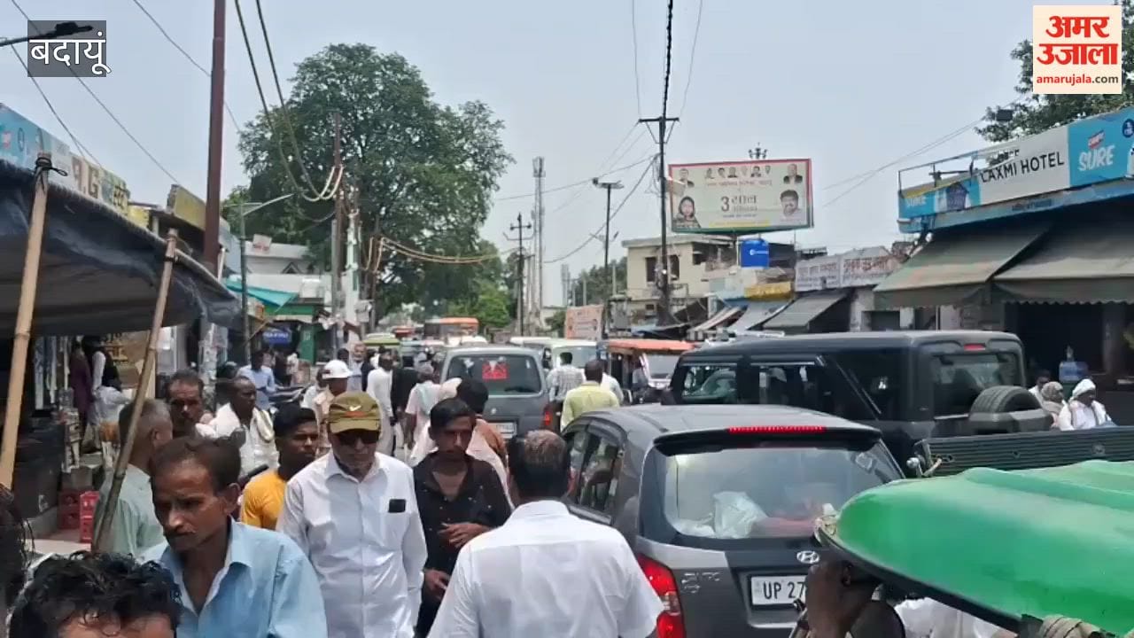 traffic jams in Badaun and Ujhani