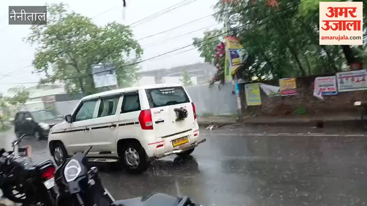 Heavy rains have caused waterlogging and muddy roads in haldwani