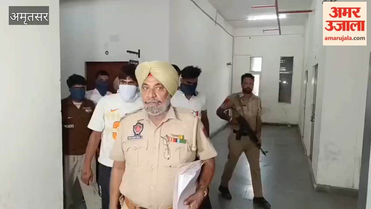 10 accused arrested in Amritsar with 11 kg of heroin, over a kilogram of 'ice', and 11 pistols.
