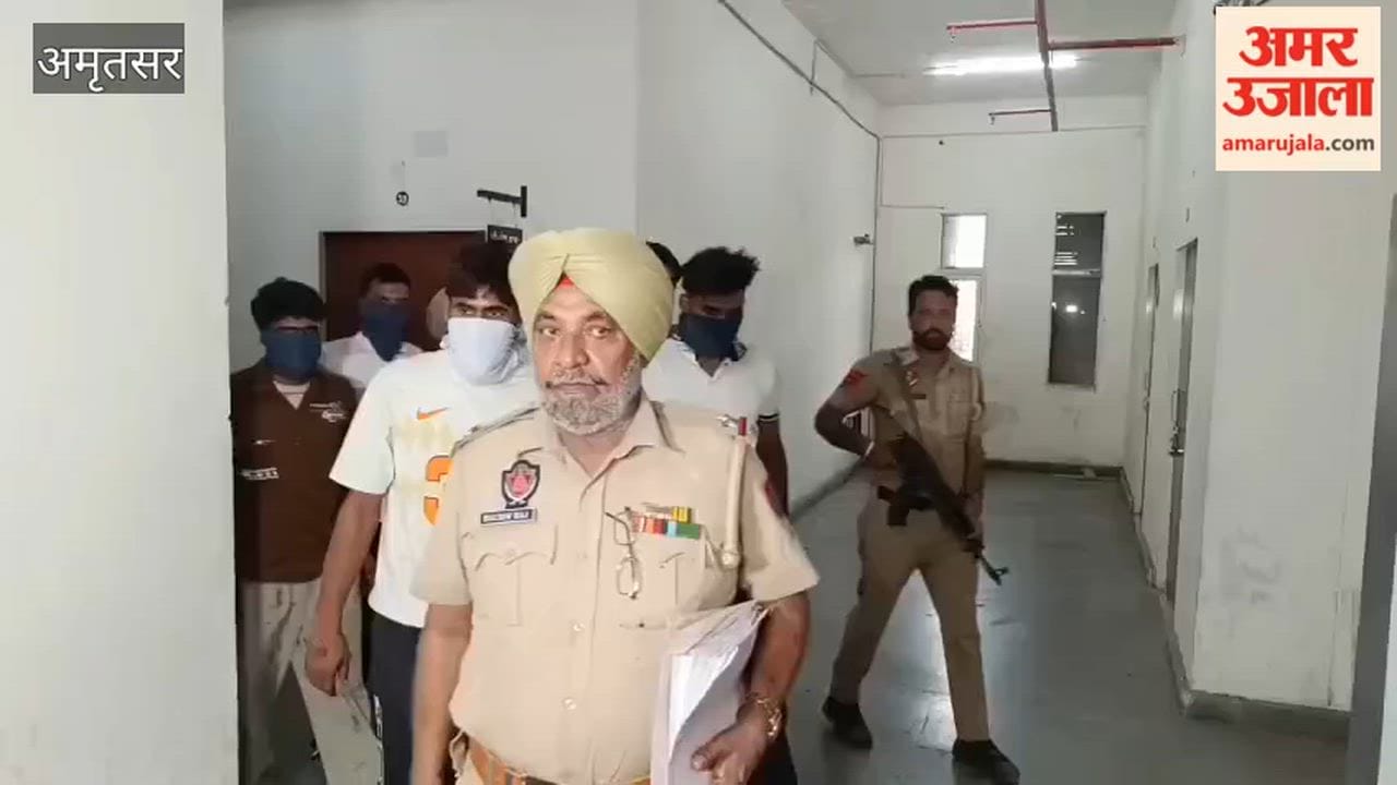 10 accused arrested in Amritsar with 11 kg of heroin, over a kilogram of 'ice', and 11 pistols.