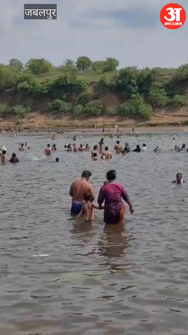 Three-meter drop in Bargi Dam water level.