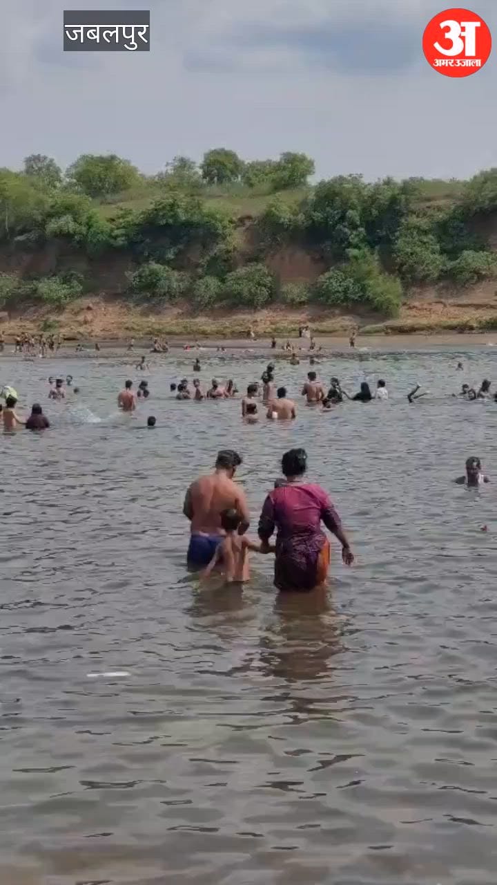 Three-meter drop in Bargi Dam water level.