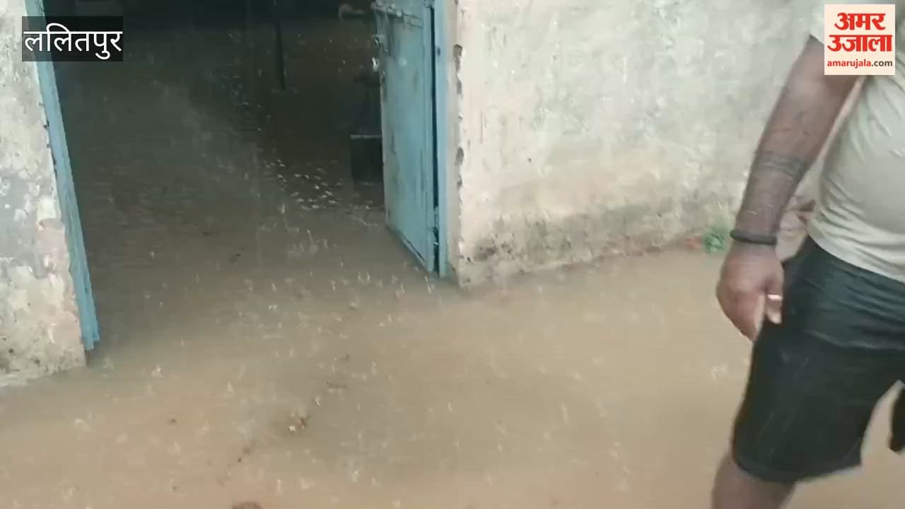 Rainwater has accumulated in the Talbehat mini industrial estate due to damage to the drain and culvert.