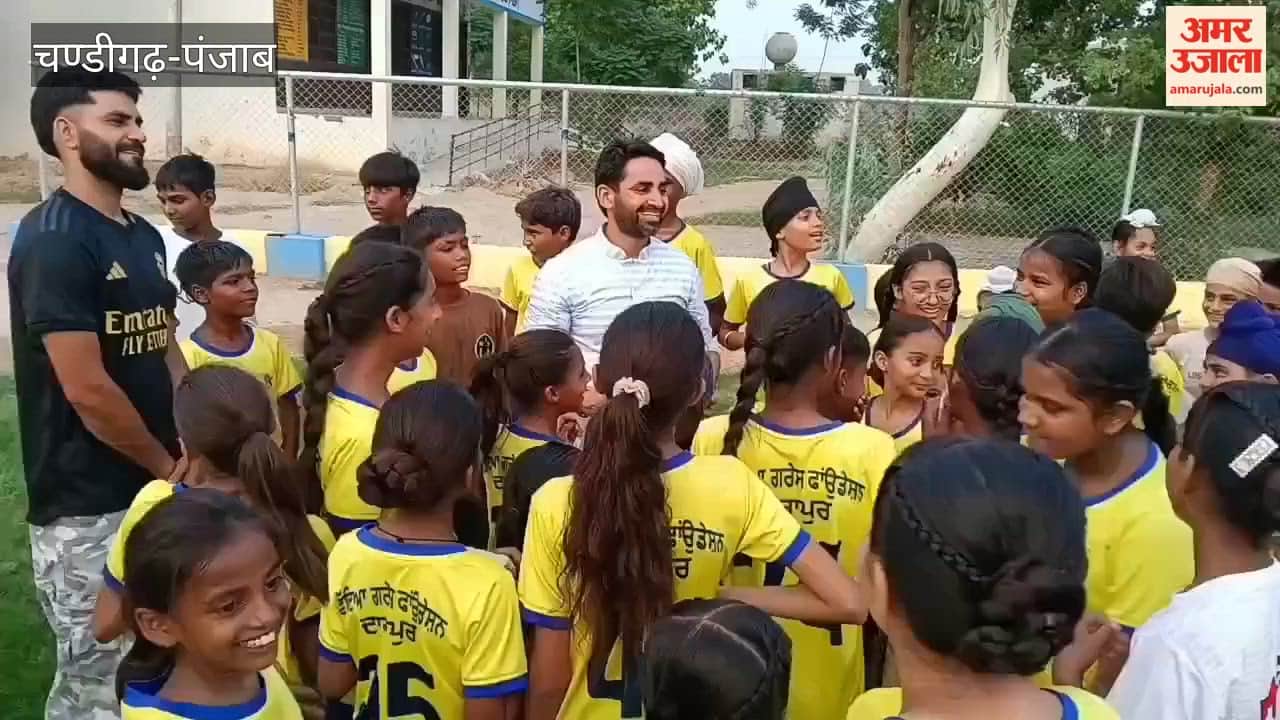 Trading mobile phones for the playing field: Village children in Darapur are turning towards sports, thanks to an initiative by the Sarpanch.