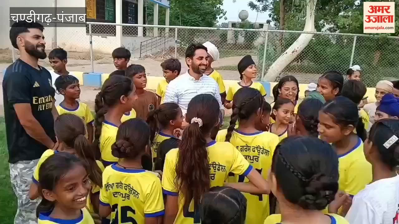 Trading mobile phones for the playing field: Village children in Darapur are turning towards sports, thanks to an initiative by the Sarpanch.