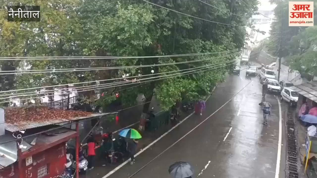 Rain in nainital uttarakhand