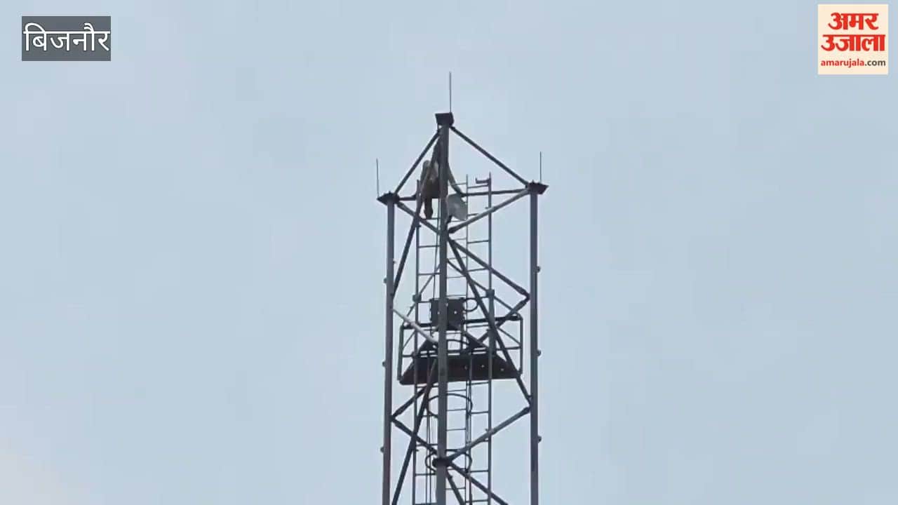 Bijnor: Youth climbs tower, threatens to end his life unless he is married to his girlfriend.