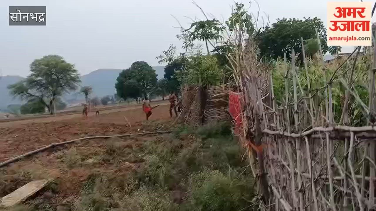 Stones pelted in land dispute in sonbhadra
