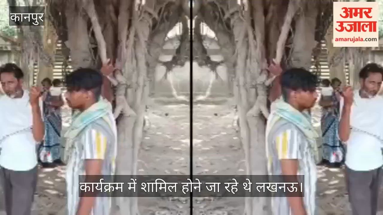 Major accident on Lucknow Kanpur Highway BJP leader Dr Diwakar Mishra car meets with an accident