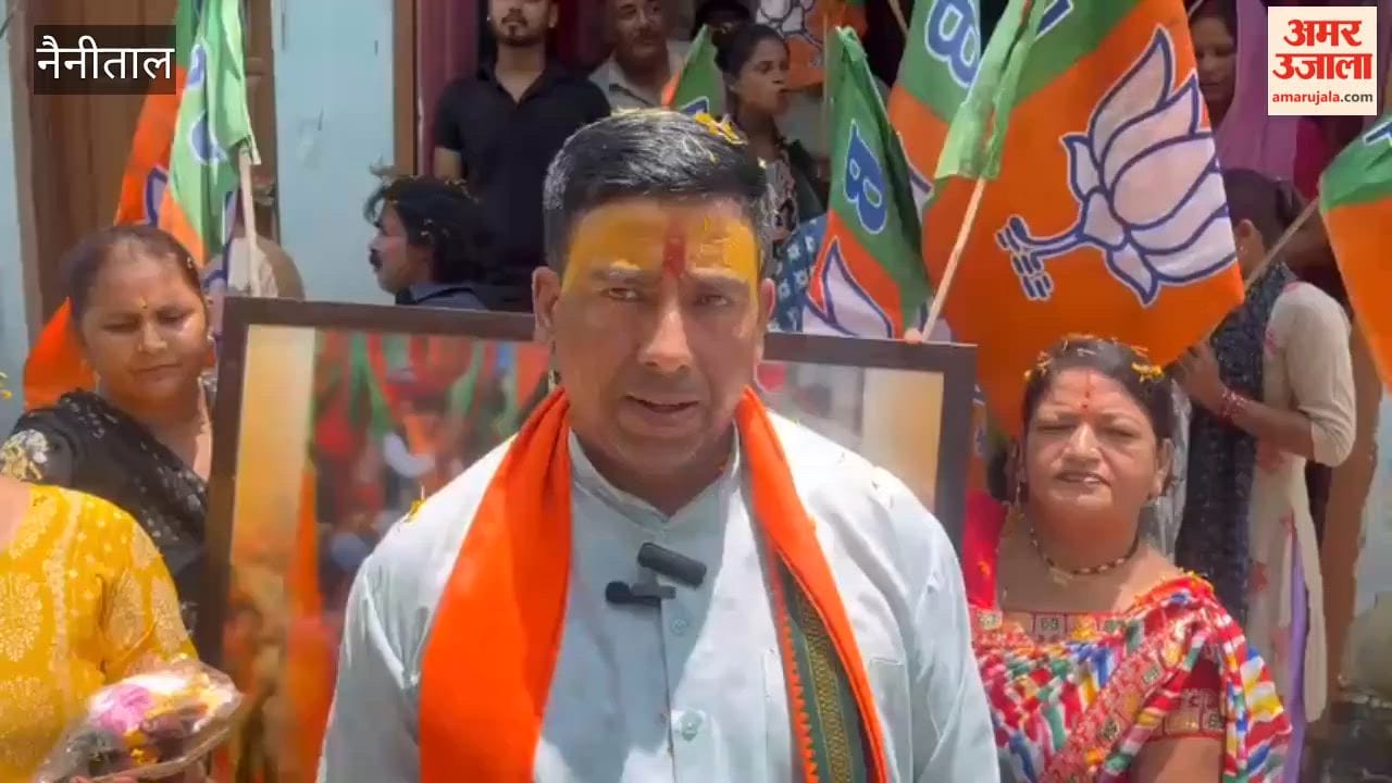 Workers in Ramnagar celebrated the completion of Five years of CM Pushkar Singh Dhami tenure