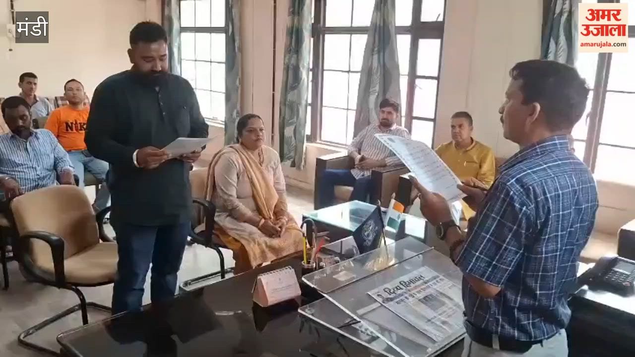 dharampur panchayat samiti manju devi gaurav kumar oath ceremony
