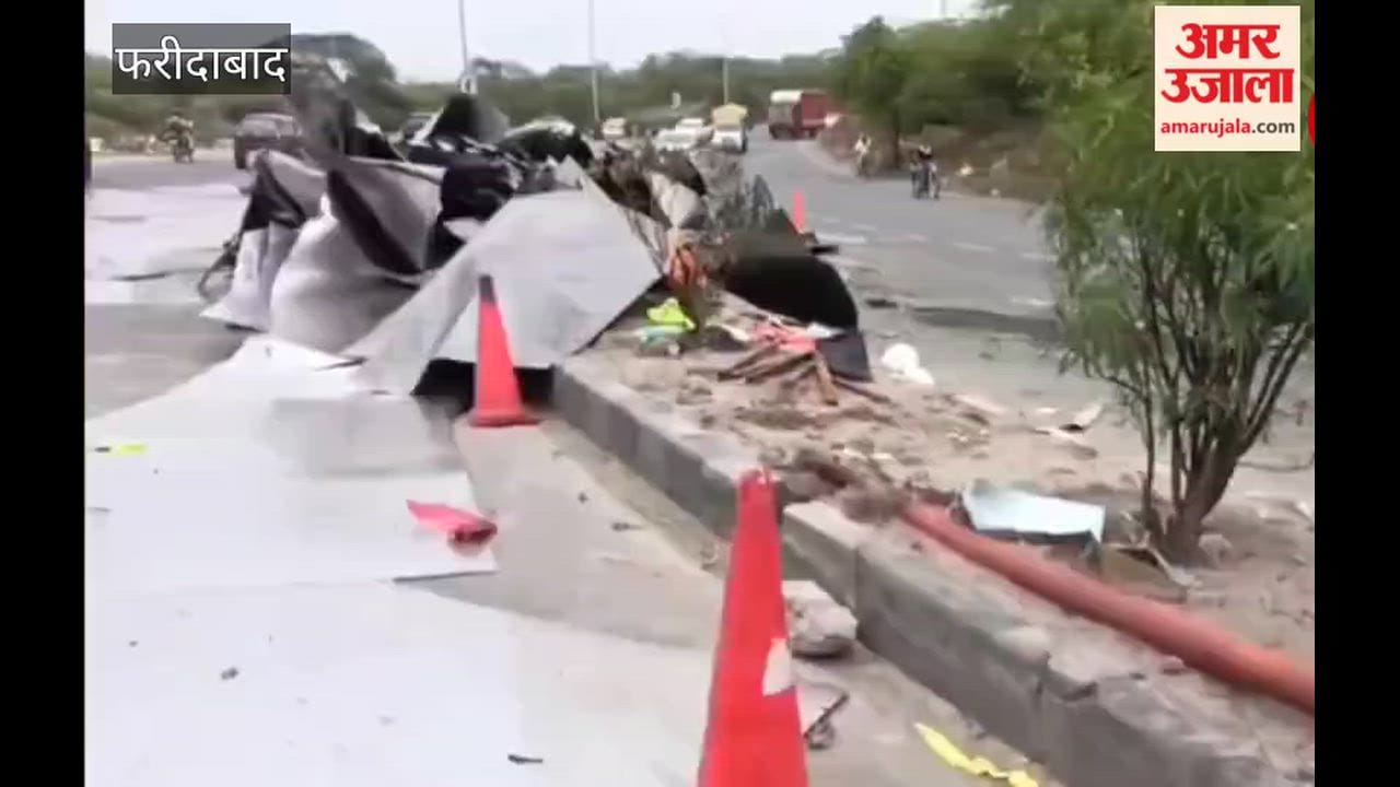 Tragic accident on Gurugram-Faridabad Road
